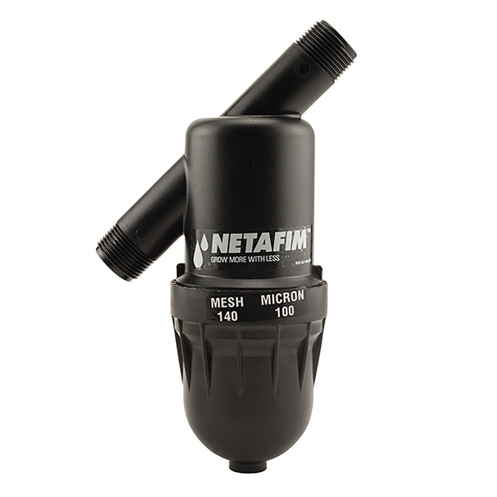 Netafim Manual Disc Filter 3/4in MPT x MPT 140 Mesh 1-17GPM