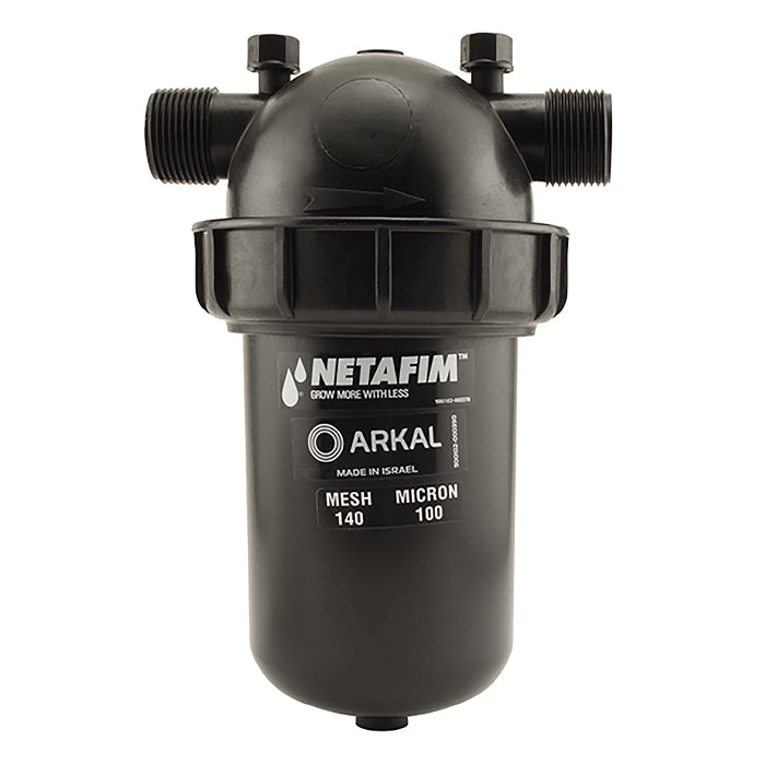 Netafim Manual Disc Filter 1in MPT x MPT 140 Mesh 5-26GPM