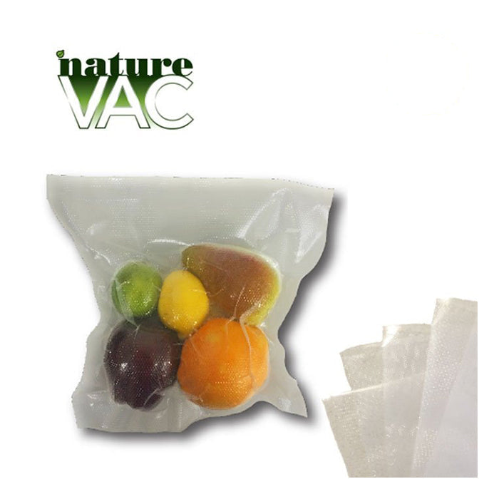 NatureVAC 15"x20" Precut Vacuum Seal Bags All Clear (50-pack)