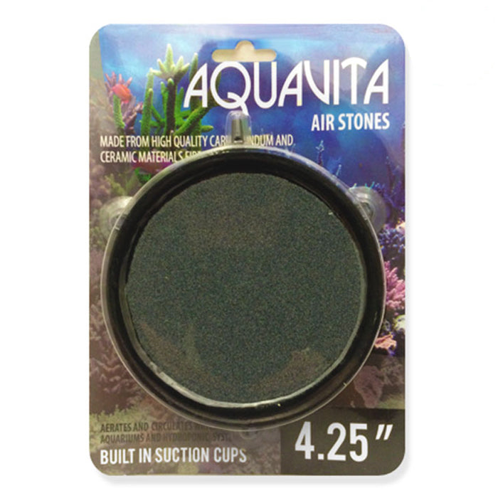 Aquavita 4.25'' Round Air Stone with Suction Cups
