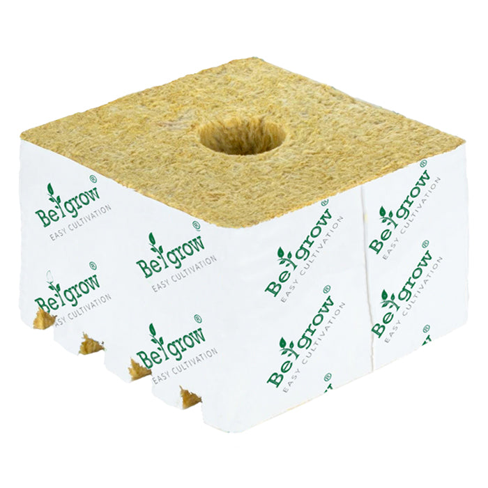 Begrow 6" x 6" x 4" Stone Wool Cubes (80pcs/Case)