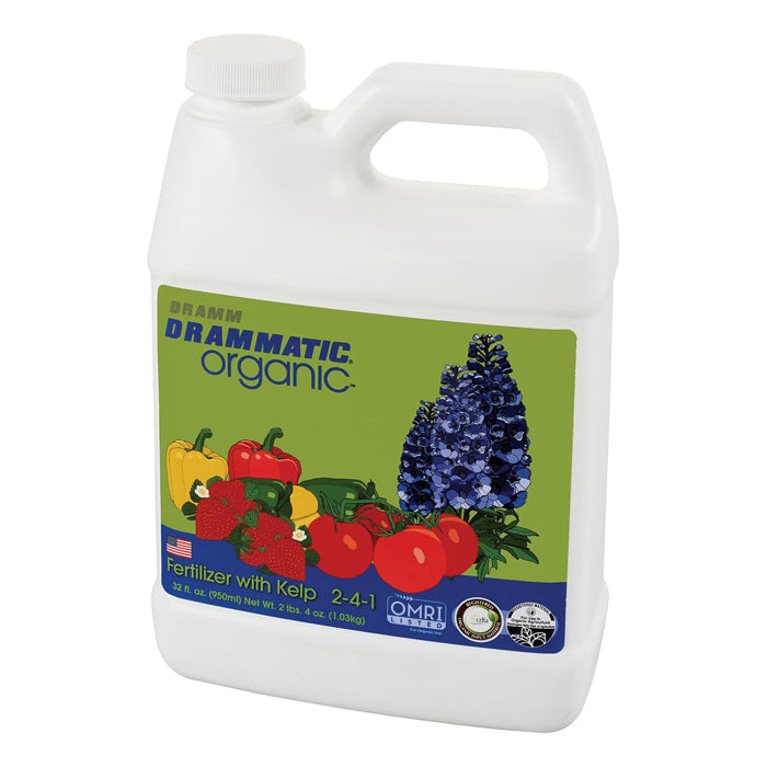 DRAMMATIC Organic Fertilizer w/Kelp - 32oz