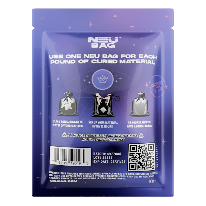 NEU Bag Terpene Enrichment Pack PURPLE (10 Pack)