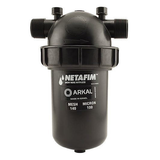 Netafim Manual Disc Filter 1in MPT x MPT 140 Mesh 5-26GPM