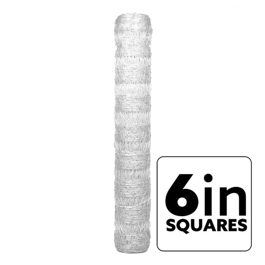 VineLine Durable Plastic Trellis Netting White Roll 4ft x 3300ft