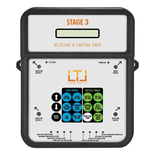 **REFURBISHED** LTL STAGE3 Combination Recycling & Lighting timer,4-outlet