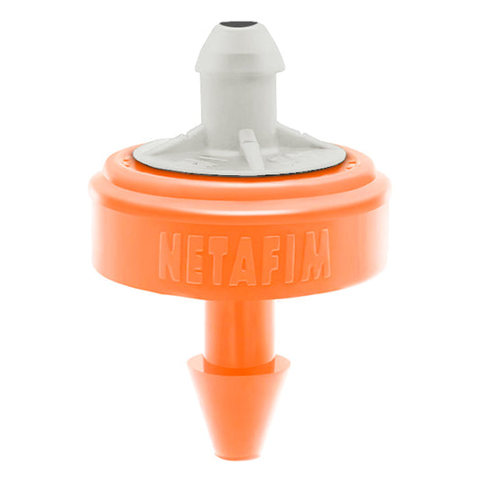 Netafim Woodpecker Pressure Compensating Junior Dripper w/ CNL 6.6 GPH Orange/Grey (250pcs/Bag)