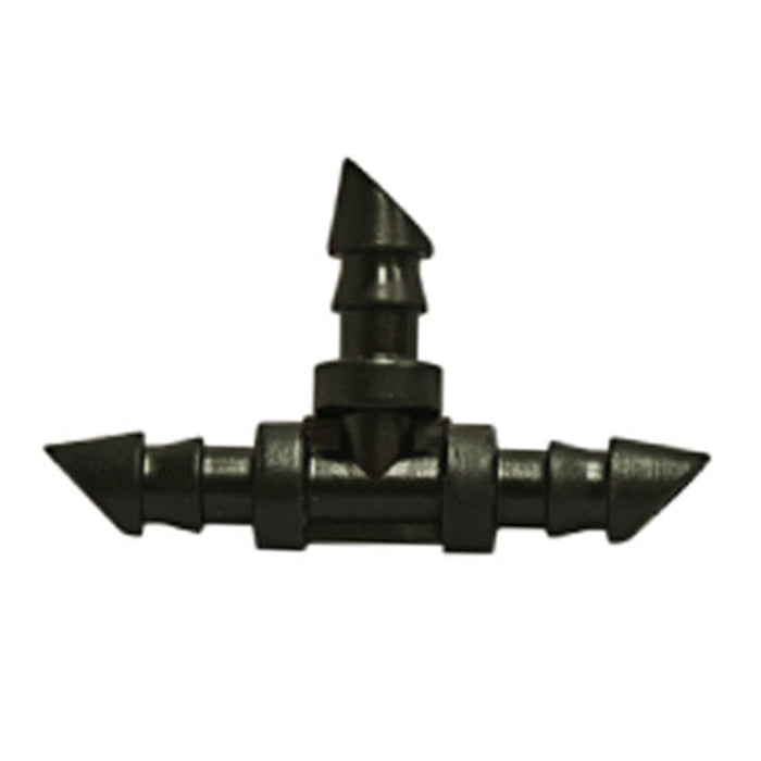 GROW1 Barbed Tee Connector 1/4in (10pcs/Pack)