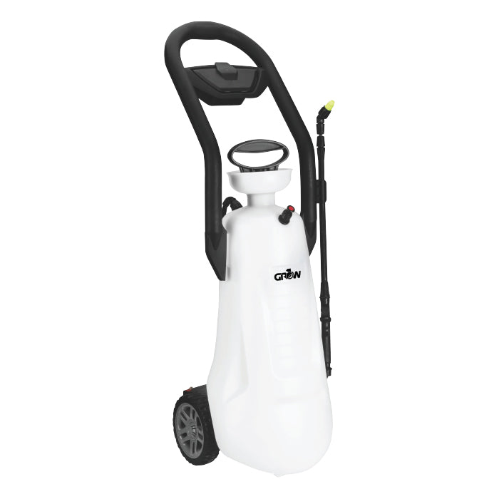 GROW1 CropMate Mini 3 Gallon Pump Pressure Sprayer w/ Wheels