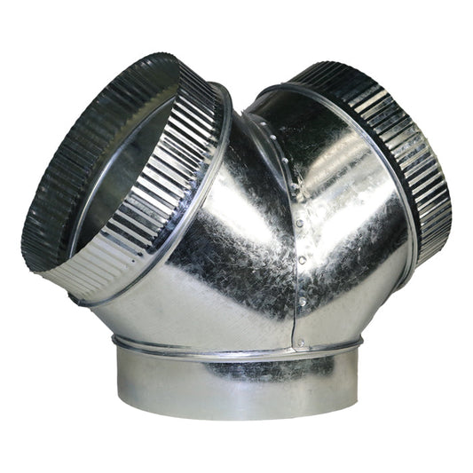 Y Duct Connector 10in x 10in x 10in