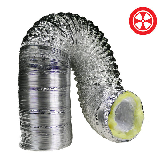 8''x25' Insulated Ducting