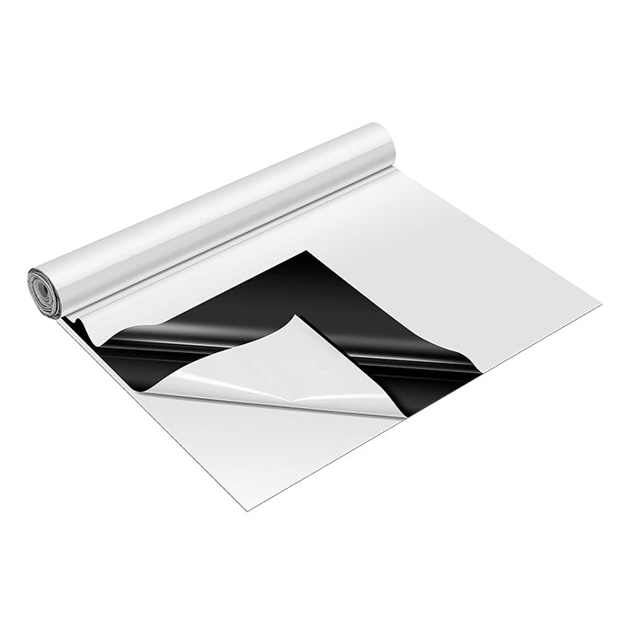 Panda Film Black and White Poly Film Roll 5mil 32ft x 100ft (2024 Version)