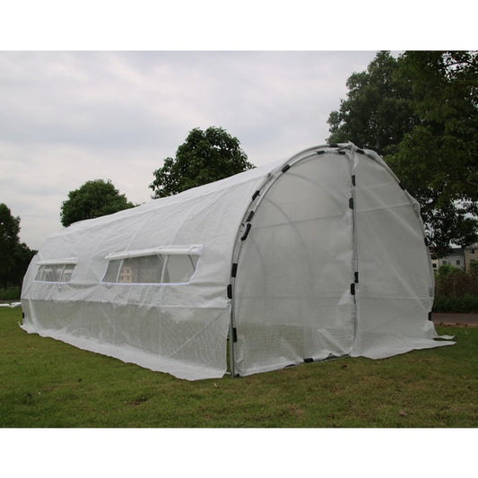 GROW1 Hoop House Replacement Cover (20ft x 10ft x 6.5ft)