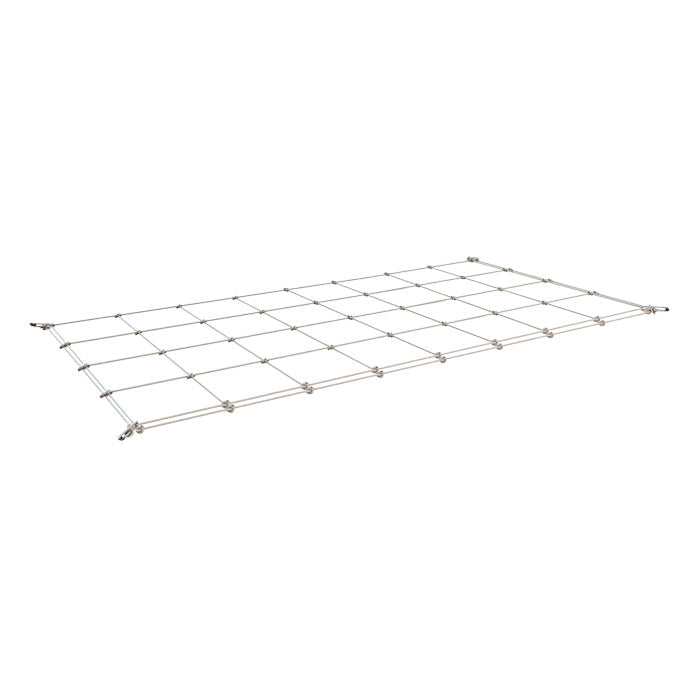GROW1 Grow Tent Flexible Trellis Netting 4ft x 2ft 4in+6in Holes (2 Pack)