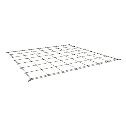 GROW1 Grow Tent Flexible Trellis Netting 4ft x 8ft 4in+6in Holes (2 Pack)