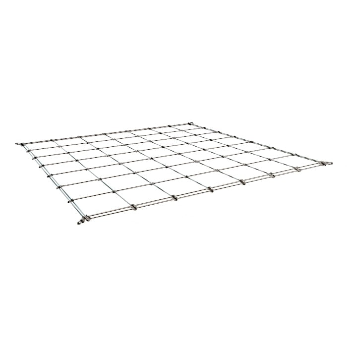 GROW1 Grow Tent Flexible Trellis Netting 5ft x 5ft 4in+6in Holes (2 Pack)