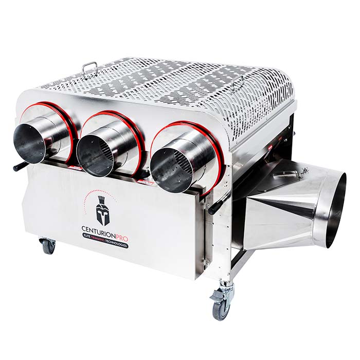 CenturionPro Stainless Steel 3.0 Hybrid Trimmer w/ Electropolished Tumblers (Dry/Wet)