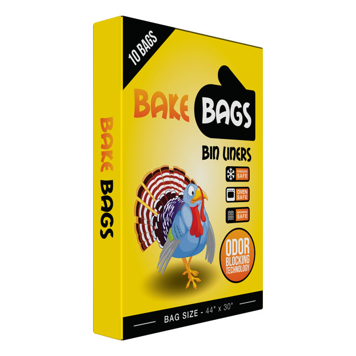 Bake Bags Bin Liners 44'' x 30'' - 10 Pack