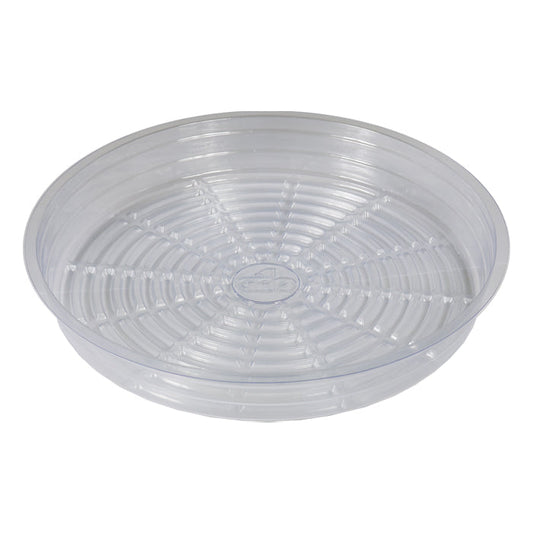 Grow1 10" Clear Plastic Pot Saucer