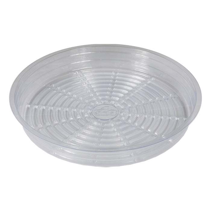 Grow1 14" Clear Plastic Pot Saucer