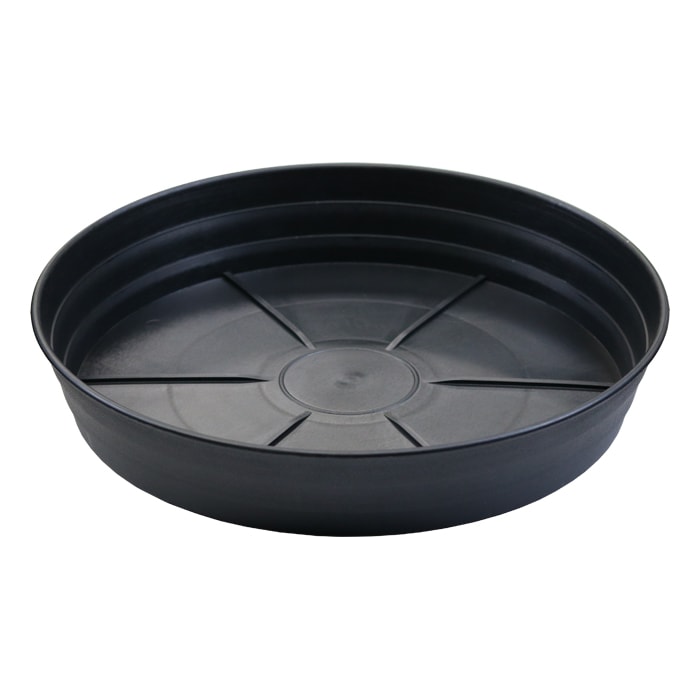 Grow1 18" Premium Black Injection Pot Saucers