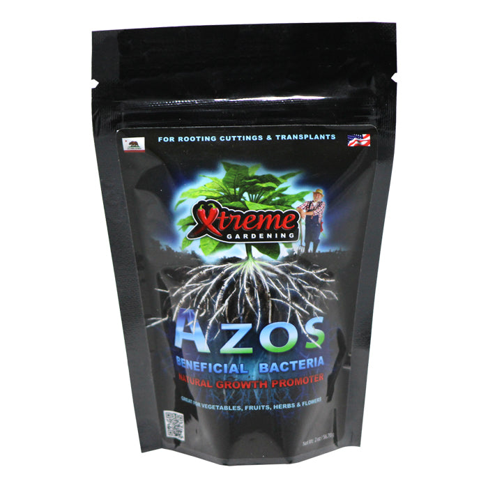 Xtreme Gardening AZOS Beneficial Bacteria Natural Growth Promoter 2oz