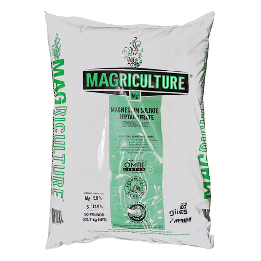 Magnesium Sulfate Magriculture 50lb Bags