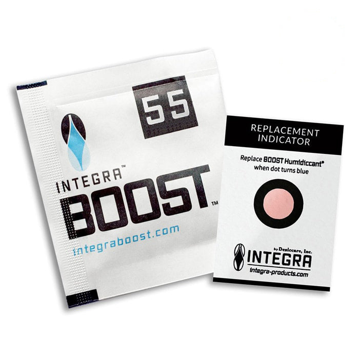 Integra Boost 2-Way Humidity Control 8 Gram 55% RH w/ Retail Display (144pcs/Box)