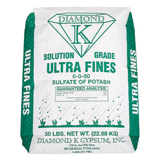 Diamond K Solution Grade Ultra Fines Sulfate Of Potash 0-0-50