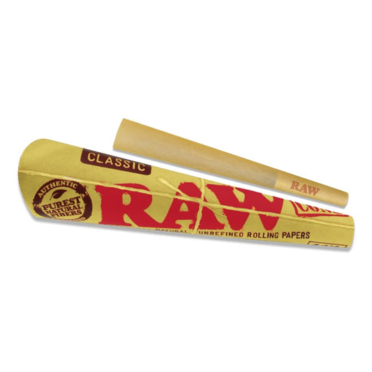 RAW Classic Cones King Size 3 Cones/Pack - Box of 32
