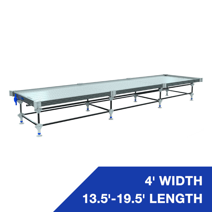 Wachsen 4' Rolling Bench 13.5'-19.5' Length