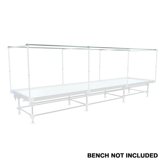 Trellis Box E Galvanized steel 6.5ft long Horizontal Trellis Side Bars and connectors (4 count/box)