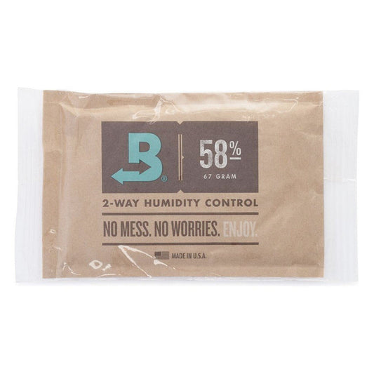 Boveda 2-Way Humidity Control Pack 58% 67g Individually Wrapped (100pcs/Case)
