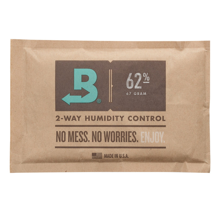Boveda 2-Way Humidity Control Pack 62% 67g Individually Wrapped (100pcs/Case)