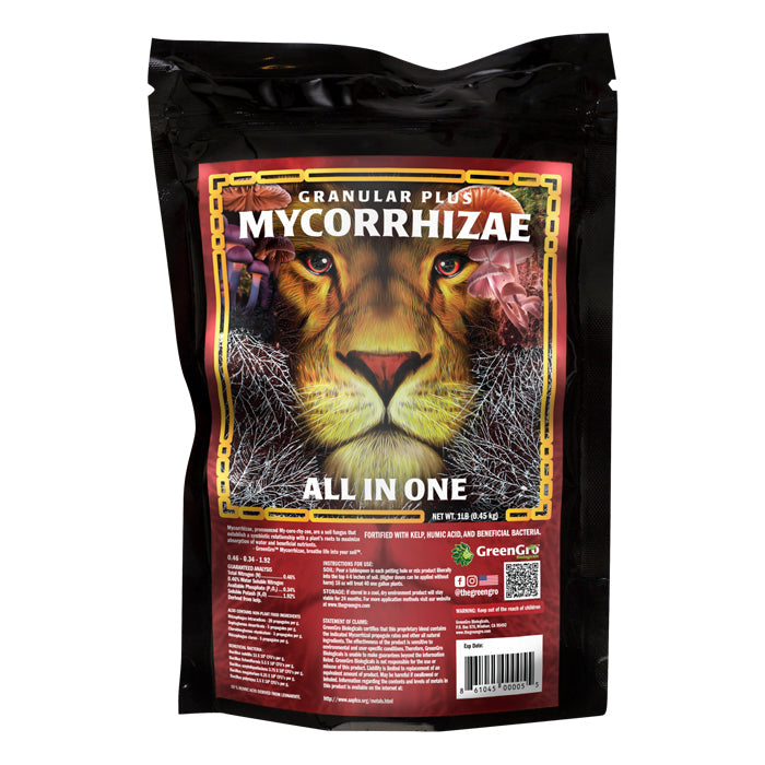 Green Gro Granular Plus Mycorrhizae 1lb