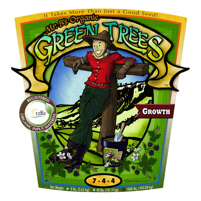 Mr. B's Green Trees Organic Growth 1000lbs (SPECIAL ORDER ITEM)