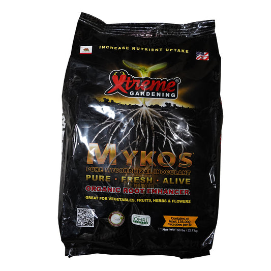 Xtreme Gardening MYKOS Pure Mycorrhizal Inoculant 50lbs