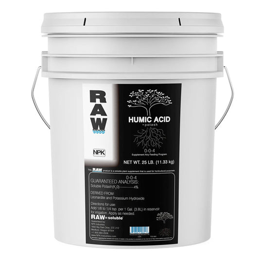 NPK RAW Humic Acid 25lbs