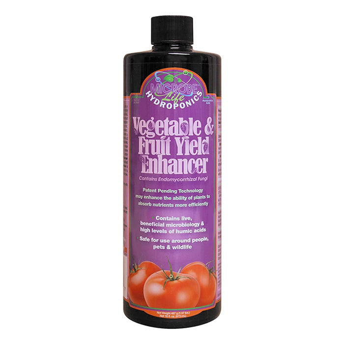 Microbe Life Hydroponics Vegetable & Fruit Yield Enhancer 32 fl oz
