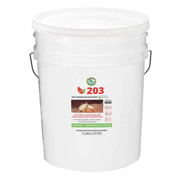 SNS 203 Soil Drench & Foliar Spray 5 Gallon