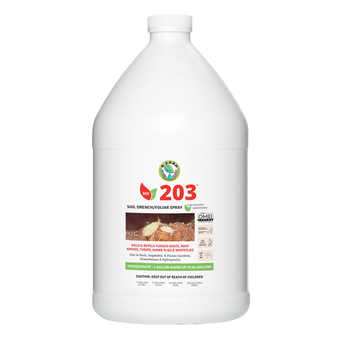 SNS 203 Soil Drench & Foliar Spray 1 Gallon