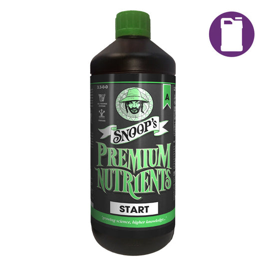 Snoop's Premium Nutrients Start A 1ltr 4-0-0 (Soil, Hydro Run To Waste - Hydro Recirculating)