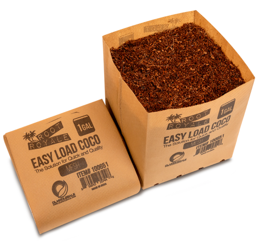 Root Royale Easy Load Coco Mesh Pot 1 gal (Box of 64)