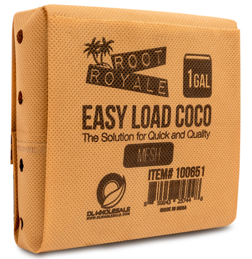 Root Royale Easy Load Coco Mesh Pot 1 gal (Box of 64)