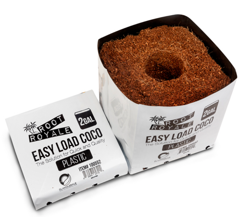 Root Royale Easy Load Coco Plastic 2 gal (Box of 30)