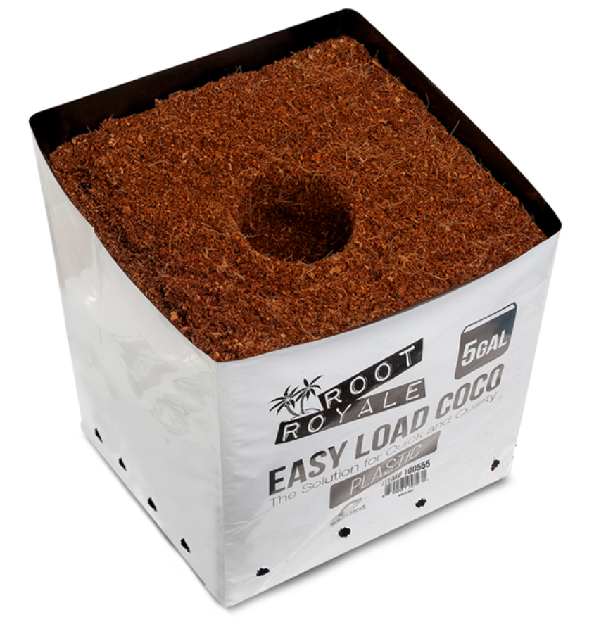 Root Royale Easy Load Coco Plastic 5 gal (Case of 12)