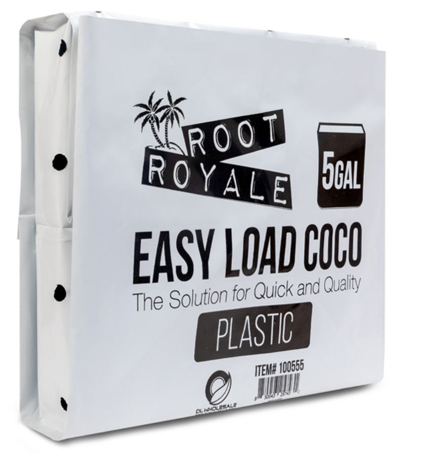 Root Royale Easy Load Coco Plastic 5 gal (Case of 12)