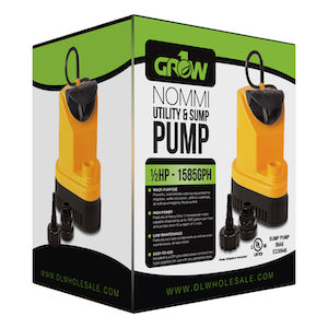 GROW1 NOMMI UTILITY & SUMP PUMP 1585 GPH