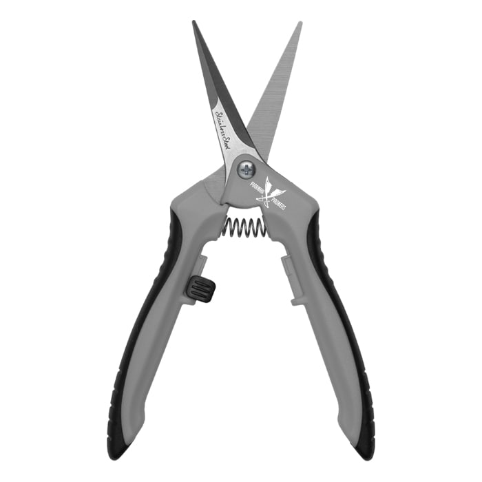 Piranha Pruner Scissors - Straight Stainless Blade (Case of 12)