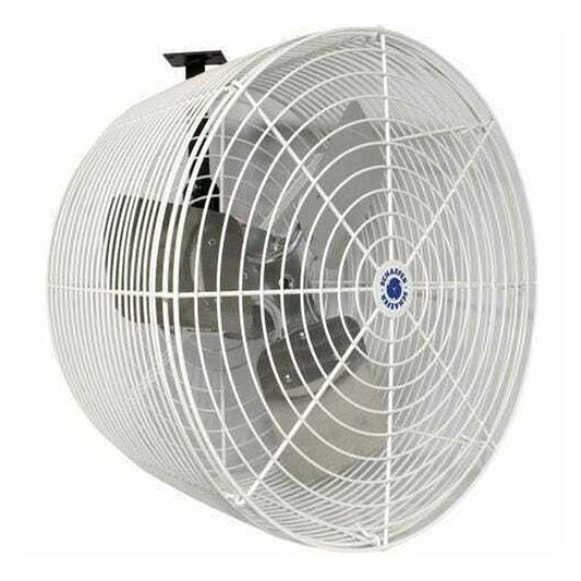 Schaefer Versa-Kool Circulation Fan 20 in w/ Tapered Guards, Cord & Mount - 5470 CFM